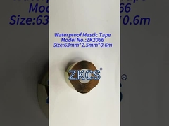 نوار ضد آب 63mm * 0.6m نوار ماستیک/استفاده با نوار PVC برای مهر و موم کابل