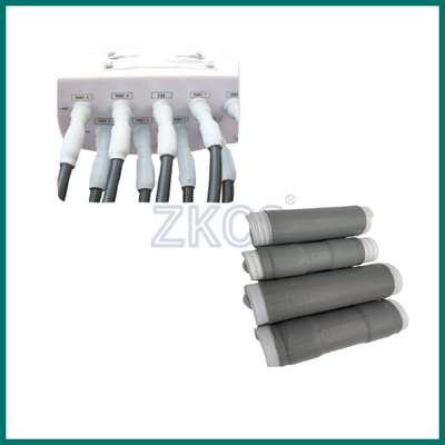 فروش داغ 25 * 150mm خاکستری سرد کوچک کردن لوله دایره ای مستیک برای کانکتور RF