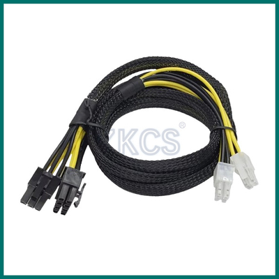 3-70mm PET Expandable Braided Cable محافظ محافظ برای پوشش سیم