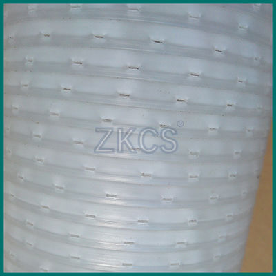 خودکار سگک موجدار پلاستیکی لوله مارپیچی لوله 75mm ROHS دارای گواهینامه