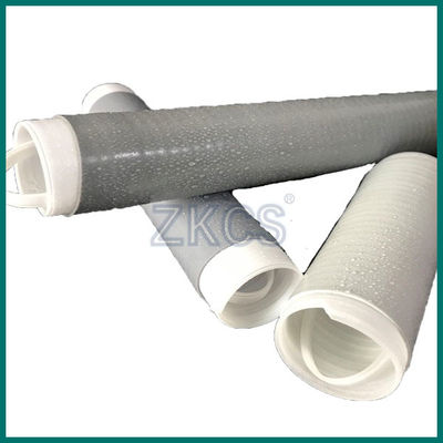 کیفیت قابل اعتماد فابریک مستقیم 21KV / M / 9.0Mpa لوله کوچک کننده سرد سیلیکون خاکستری