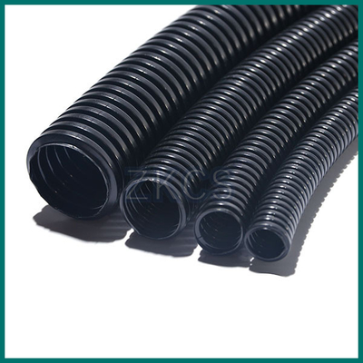 ROHS Anti Twist مشکی شیلنگ منعطف شیلنگ لوله شیلنگ راه راه